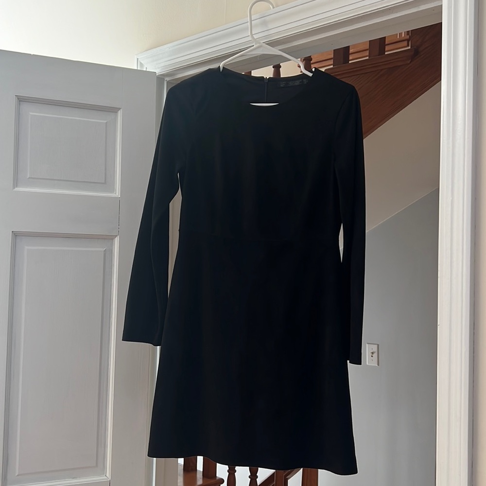 Zara Faux Suede Mini Dress Size Small